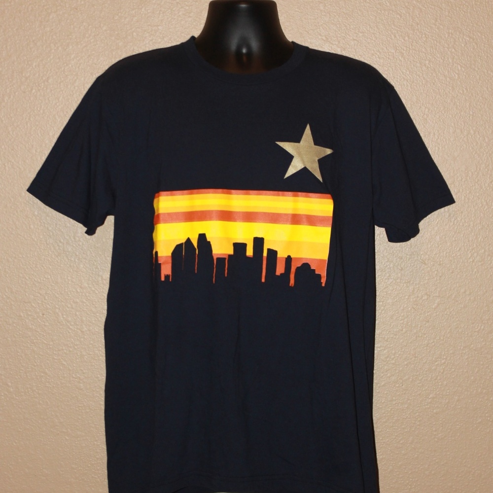American Apparel Houston Skyline T-Shirt